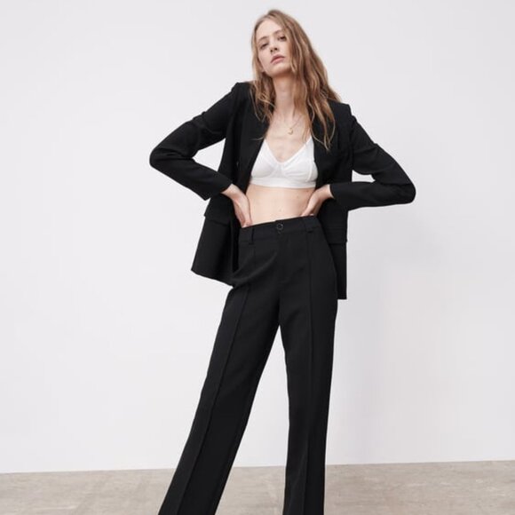 Zara Jackets & Blazers - Zara DOUBLE-BREASTED BLAZER (XS)